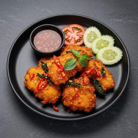 Crispy Fried Sriraja Chicken
